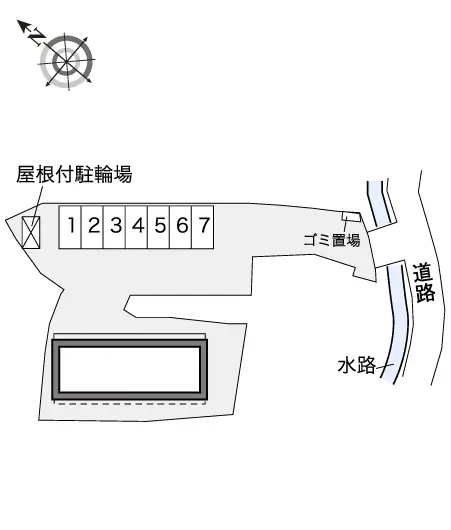 広島市安芸区畑賀町 月極駐車場